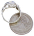 Sterling Silver Multicolor Southwestern Ring Size 6-1/2 TX40033